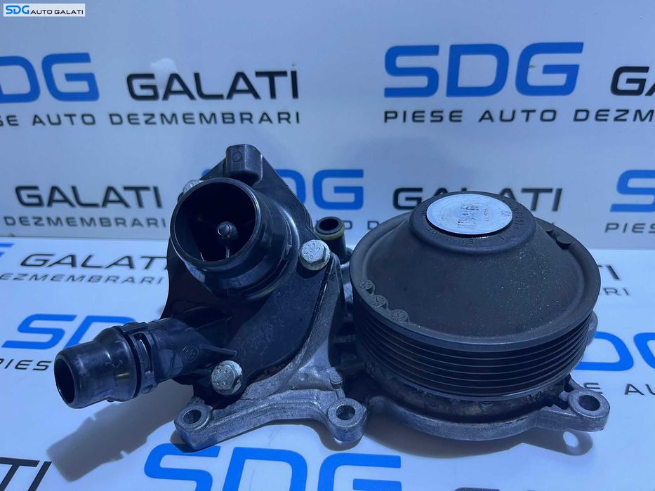 Flansa Pompa Apa Corp Carcasa Termostat BMW Seria 1 F20 F21 116 118 120 125 2.0 D N47 2010 - 2019 Cod 049539274 [AV2645]
