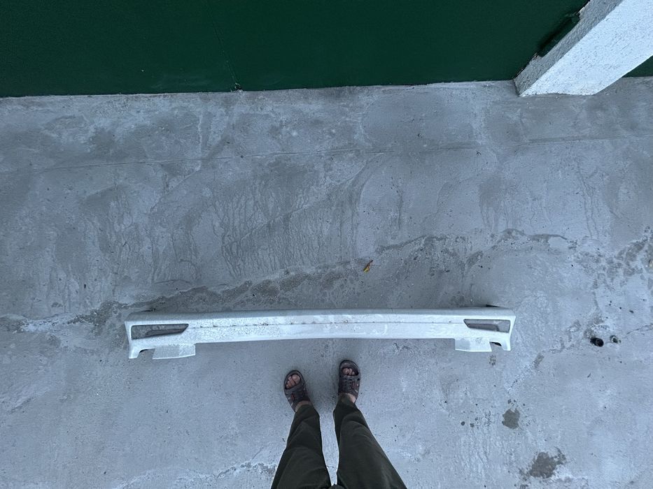 Губа переднего бампера (Toyota Velfire)