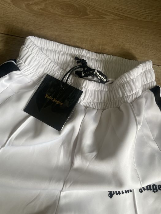 pantaloni scurti palm angels albi marimea M