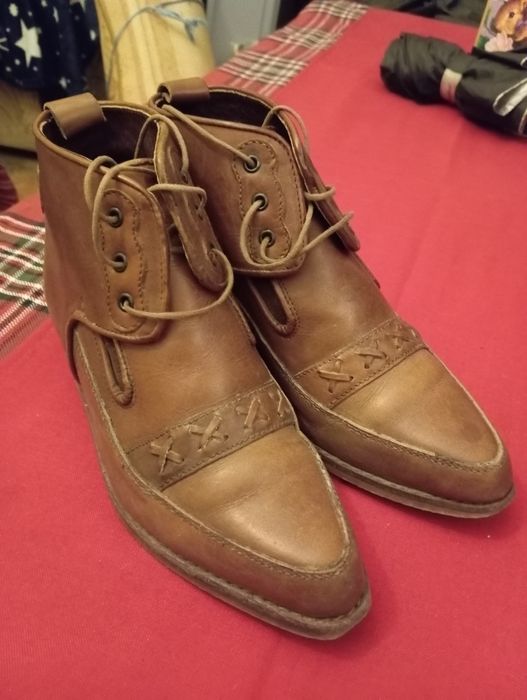 Ghete de iarnă, primăvară din piele naturala