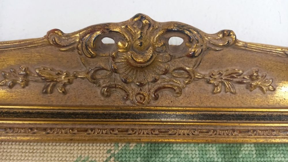 Голям стар гоблен с барокова рамка