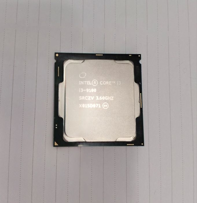 Процессор intel core i3 9100