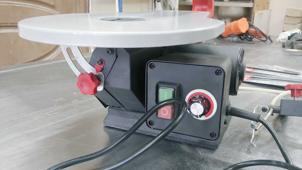 Fierastrau de traforaj Einhell TC-SS 405 120W nou si 50 panze sigilate