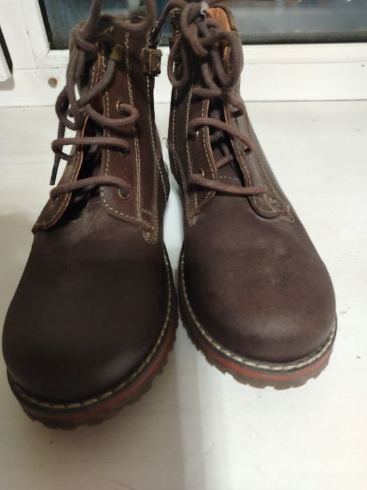 Кожаные ботинки ДЕМИСЕЗОННЫЕ