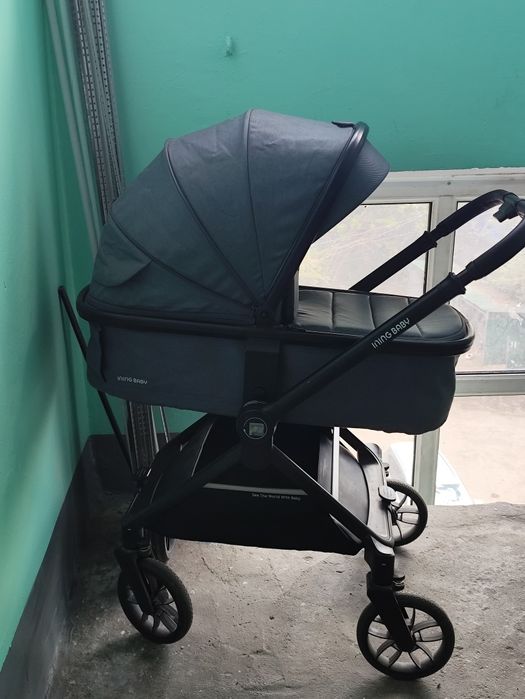 Коляска inning baby, 2 блока, в отличном состоянии