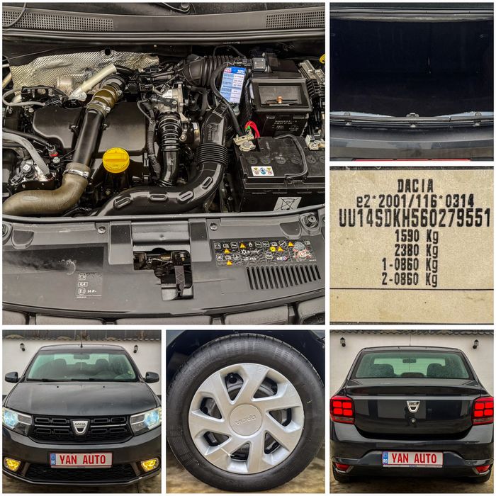 Vând Dacia Logan Laureate / 2018 / 1.5 DCi 75 CP / Înmatriculat RO