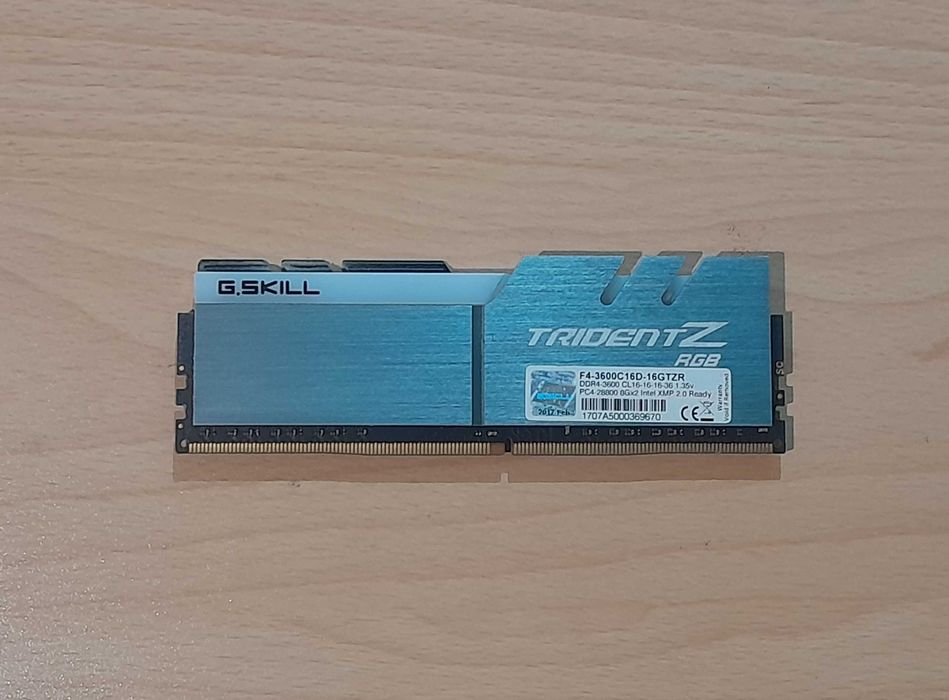 Рам памет G.SKIL TRIDENTZ RGB 8Gb DDR4 3600Mhz
