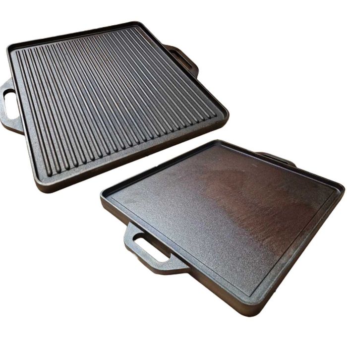 Plita fonta reversibila 42x42cm