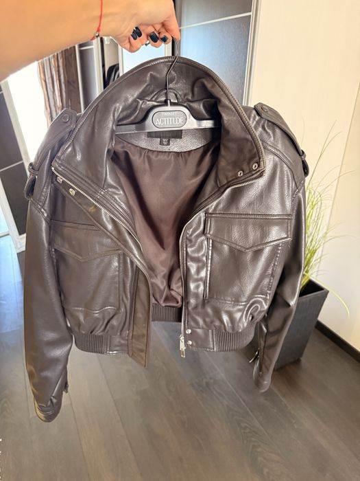 Дамско кожено яке Zara