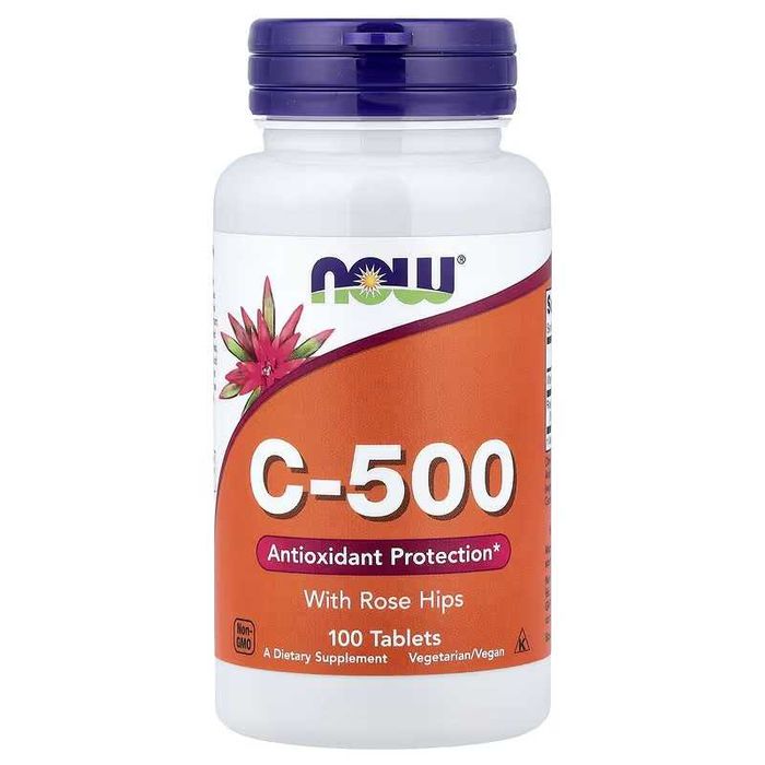 NOW Foods NOW C-500 C 500 Calcium Ascorbate C