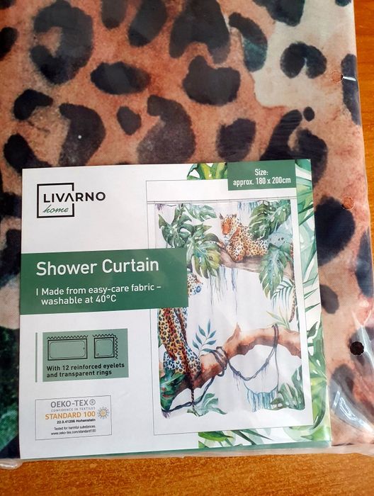 Текстилна завеса за баня