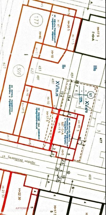 Продава се Парцел в София, Център - 480 кв.м за 1031 €/кв.м - Снимка #2