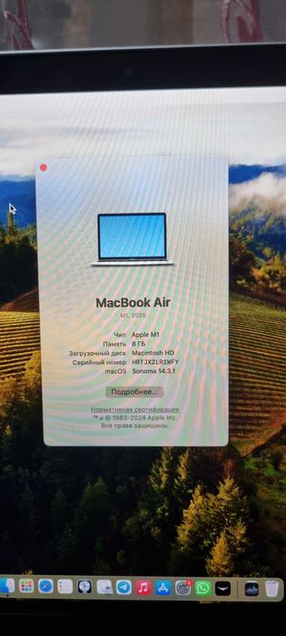 Apple macbook air m1