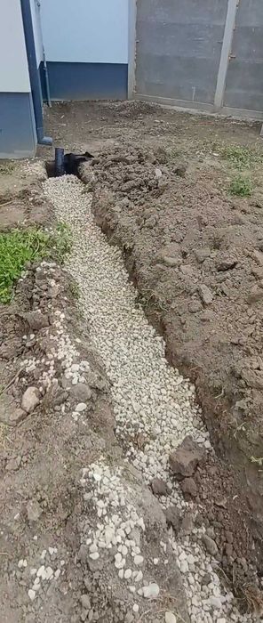 Sisteme de drenaj apă pluvială și drenaj curte