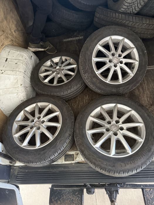 Оригинални джанти Seat 15 цола 5x100 с летни гуми