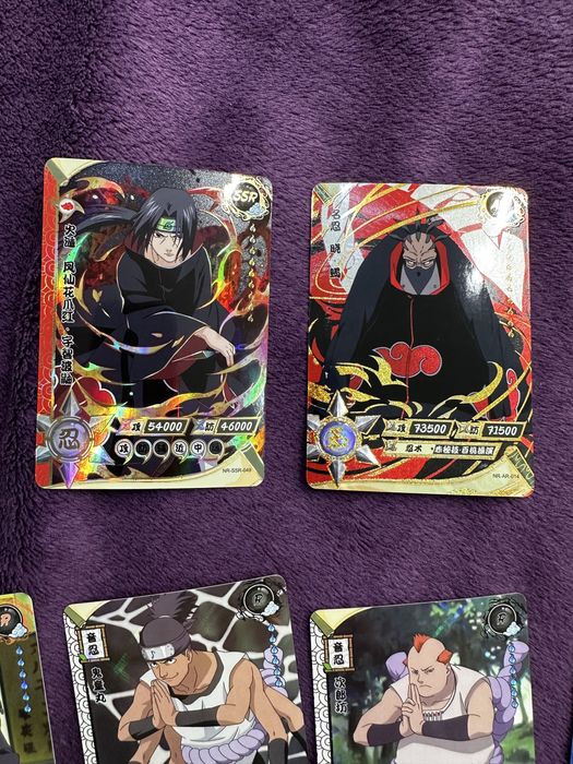 Продам коллекционный карточки Наруто