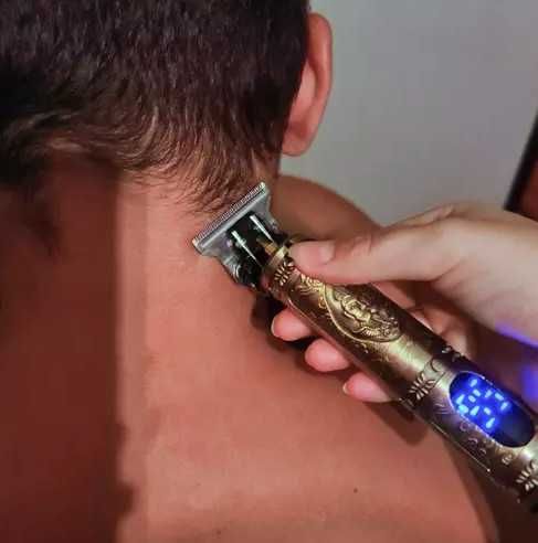 Мъжки тример, акумулаторен тример за брада и коса