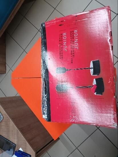Set Punching Ball și Mănuşi Box 4 Oz - produs resigilat Decathlon