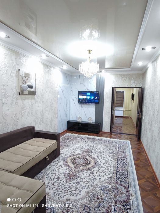 2 комнатная Кушбеги Башлык 59м² 2 балкона недалеко от Аэропорта