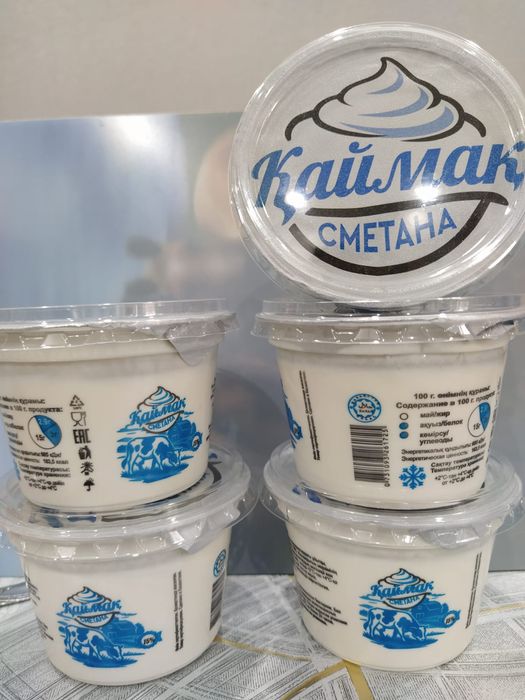 Айран турецкий, йогурт, қаймақ, сметана
