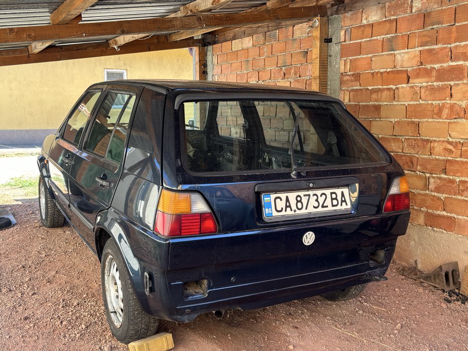 Голф 2 на гасти  купе с документи и гти мост