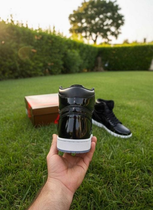 Adidasi Jordan 1 High Space Jam - Sneakersi Fete Baieti