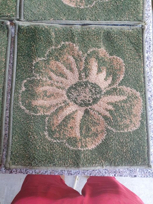 Накидки для стульев 4шт зелёные