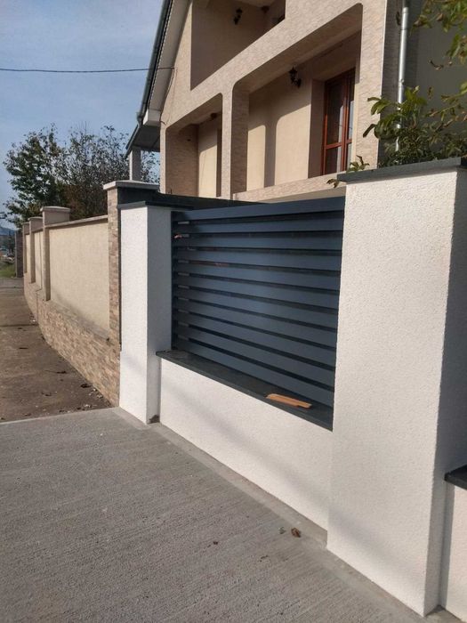 Garduri din panou stil jaluzele de diferite modele si dimensiuni