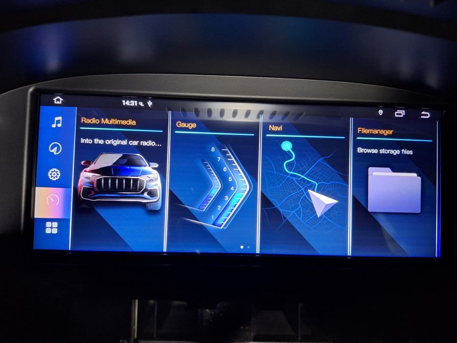 ТОП ЦЕНА Мултимедия Бмв е60 е90 Андроид 14 8core 6GB Ram 128GB Навигац