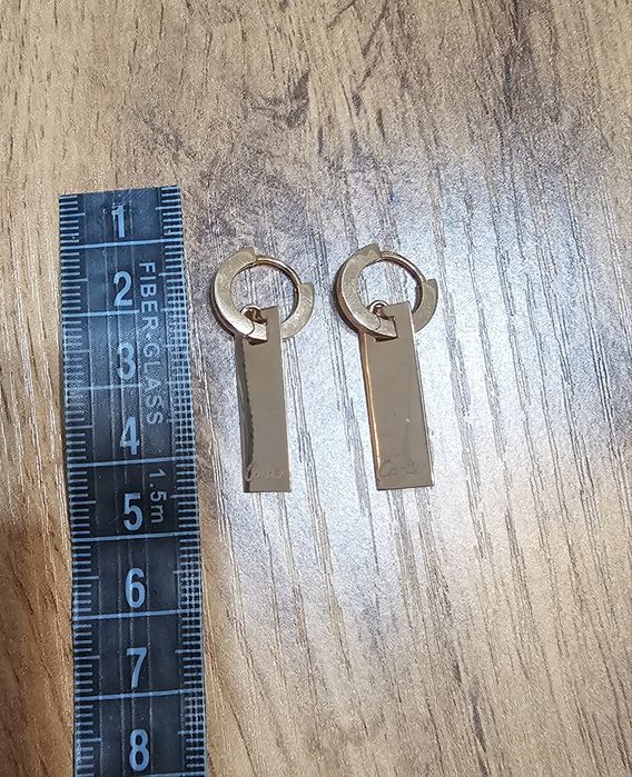 Золотые серьги Cartier, 585 проба