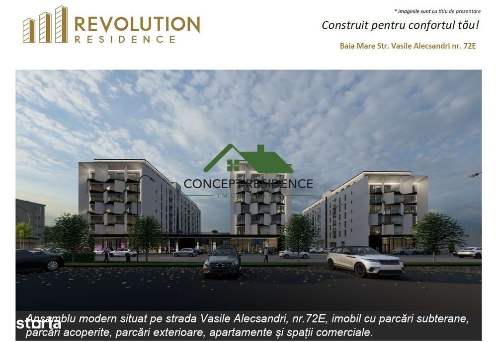 Apartament 1 cameră | 41 mp | Revolution Plaza Tower III