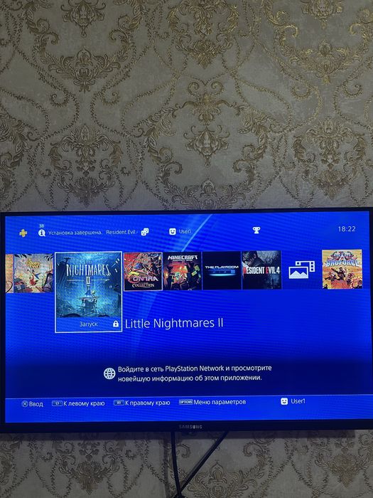 PS4 SLIM Playstation 4 прошитая 12 игр