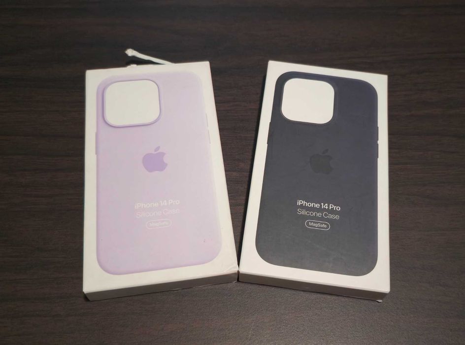 Husa silicon originala Apple Silicone Case Magsafe iPhone 14 Pro