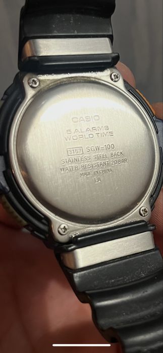 Fossil FS5147SET si Casio SGW‑100