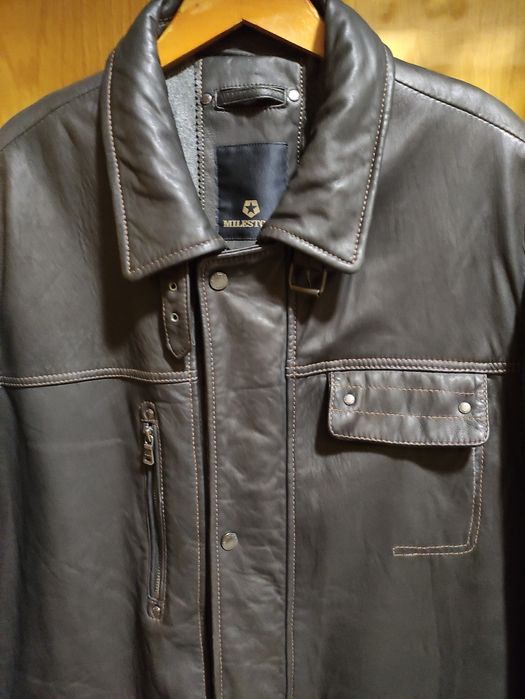 Черно кожено яке