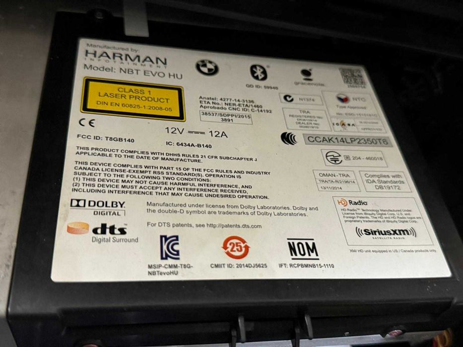 Navigatie completa BMW seria 6 F06 F12 F13 facelift NBT evo hu