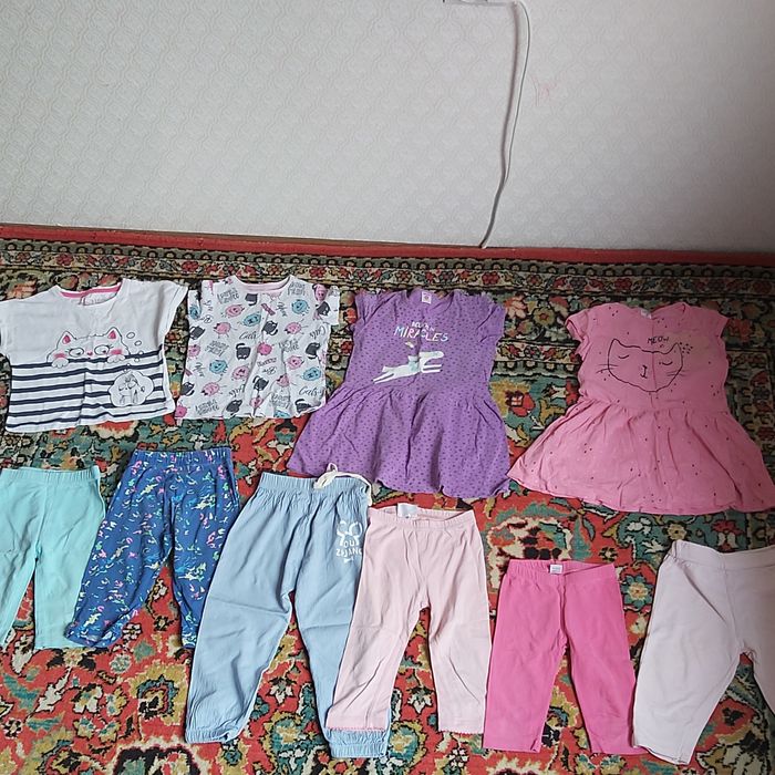 Б/у одежда для девочки 1-2 года