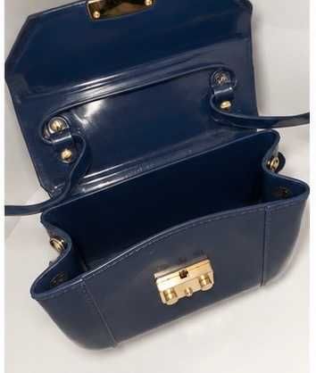 Furla Mini Handbag Dark Blue- Original, Like new