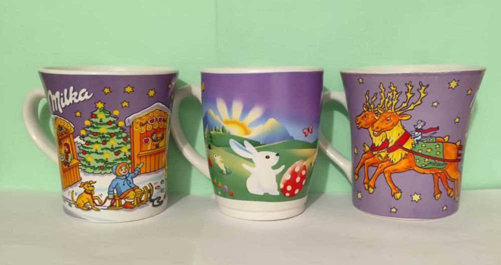 Чаши на Нестле, Шокомел, Бейлис, Милка и декантер Рикард