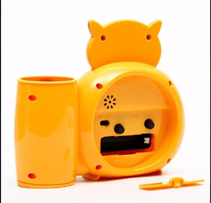 Настольные часы с будильником "Кот". с органайзером.