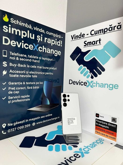 Samsung S25 Ultra 256 GB 100% Baterie SH * Garantie *Buy Back * deviceXchange