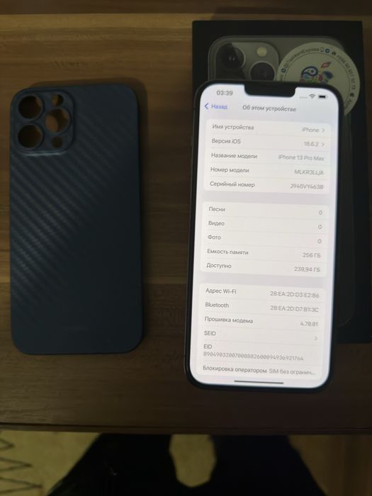 Продается Айфон 13 про макс 256 LL/A