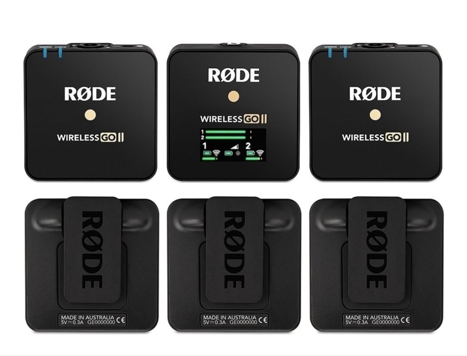 Петиличка Микрофон Rode Wireless Go II