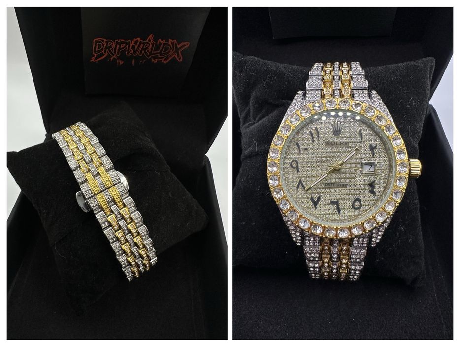 Rolex Datejust 40mm Мойсанит Диамант Арабски Циферблат Различни Модели