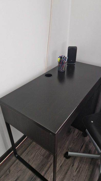 Birou si scaun birou lemn Ikea