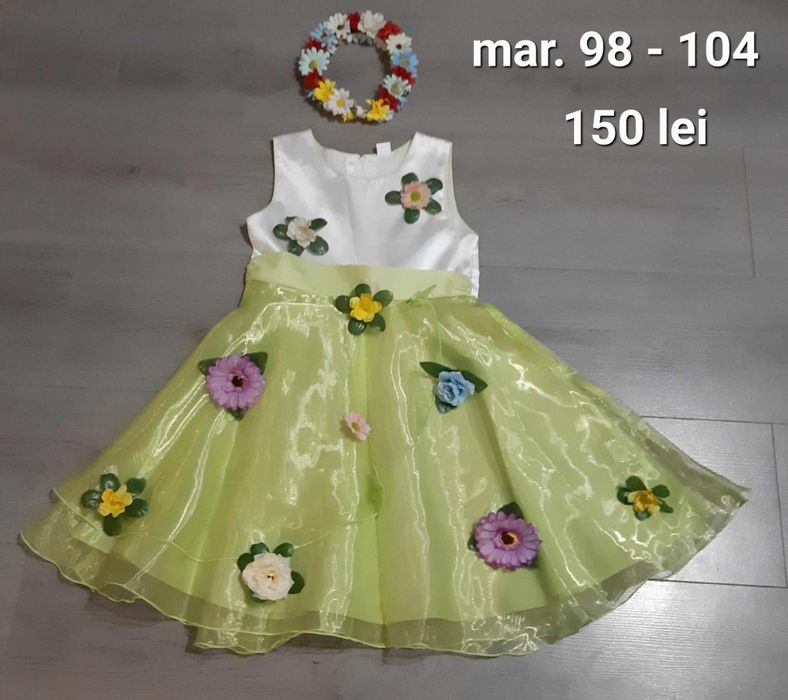 Costume de flori pentru copii  : floarea soarelui ,lalea , trandafiri
