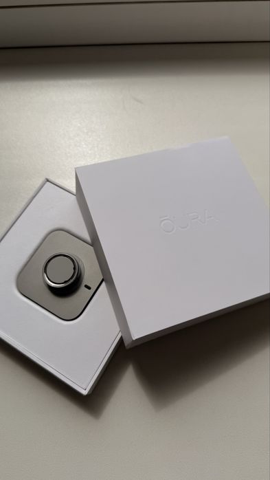 Oura ring 4 Silver размер 8