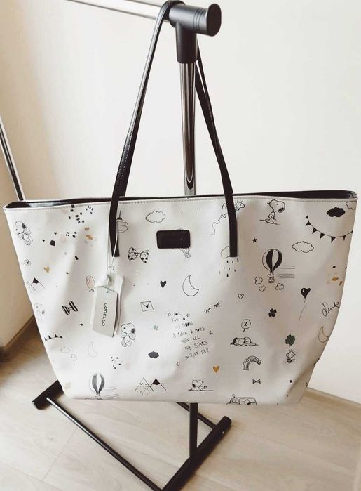 Codello  x Peanuts  shopper нова чанта