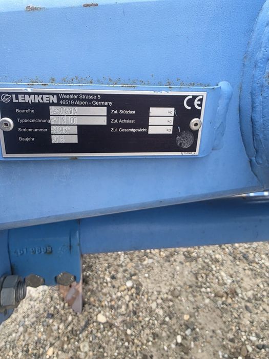 Lemken VARIOPAL 8 5+N/100 VARIO- 2016