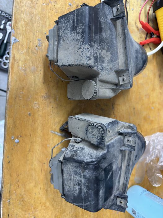 ПТФ (Туманки) на E class w210 AMG